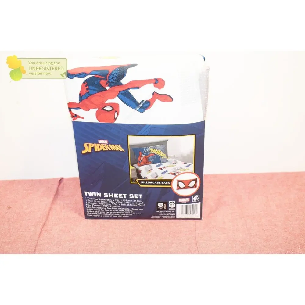 Twin Marvel Spider-Man Kids' Sheet Set